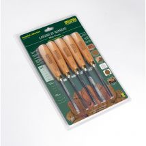 Power 50002 5 Piece Carving by Numbers Essential Carving Tool Set - Record