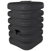 Belli - Récupérateur d'eau Cubique - 350 litres - Anthracite