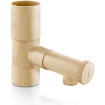 Fitt - Collecteur récupérateur d'eau de pluie sable pour tuyau Ø50 Sable - pvc