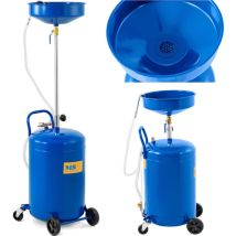 Msw - Dispositif De Drainage D'Huile - 68 L - Hauteur Réglable: 940 - 1300 Mm