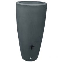Plast'up Rotomoulage - Pot conique récupérateur d'eau de pluie aérien 200l