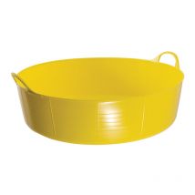 RED - Gorilla SP35Y Gorilla Tub Shallow 35 litre - Yellow GORTUB35