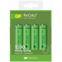 Battery Bateràa recargable 1,5V aa 1300mAh 4pcs - GP