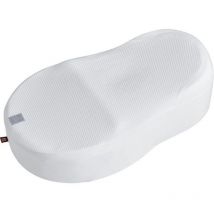 Matratzenschoner Cocoonababy - Beaba - Baumwollblüte - Weiß