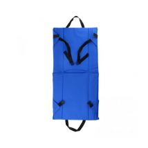 Cyslmuk - blue Coussin de siège pliant de stade Coussin de siège portable extérieur Coussin de chaise de plage avec support dorsal