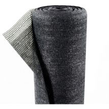 Aquagart - Red de sombra de 120 m, protección visual para valla, lona de tenis, 90 g 2 m