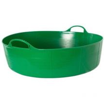 Red Gorilla Flexi Tub Green Shallow 35L