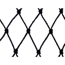 Red para aviario - Malla de 60 mm Negra de 25 m x 20 m