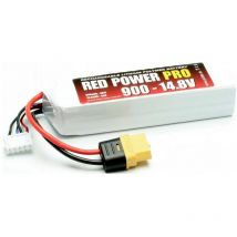 Modellbau-Akkupack (LiPo) 14.8 v 900 mAh 60 c Softcase XT60 - Red Power