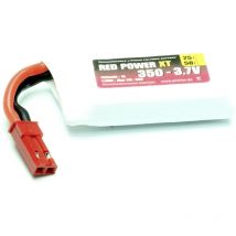 Modellbau-Akkupack (LiPo) 3.7 v 350 mAh 25 c Softcase jst, bec - Red Power
