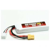 Modellbau-Akkupack (LiPo) 7.4 v 400 mAh Softcase XT30 - Red Power