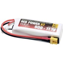 Red Power Pack De Batterie (lipo) 11.1 V 900 Mah 25 C Softcase Xt30