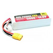 Red Power - Pack de batterie (LiPo) 14.8 v 5000 mAh 35 c Softcase XT90 Y633263