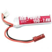 Pack de batterie (LiPo) 7.4 v 150 mAh Softcase jst Y204083 - Red Power