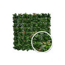 Atout Loisir - Feuillage artificiel photinia 1m x 1m, Long 1 m