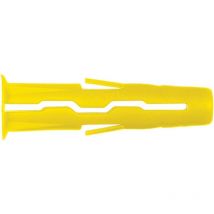 Rawlplug Uno Universal Yellow Wall Plugs, 1000 Loose Pieces