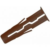 Rawlplug - Brown uno Plugs 7 x 30mm (Pack 1000) RAW68557