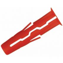 Rawlplug - Red uno Plugs 6 x 28mm (Pack 1000) RAW68517