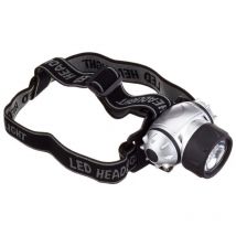 Linterna frontal 7 leds pilas blister , Linterna frontal 7 leds pilas-Marca: Linterna ajustable a la cabeza ideal para trabajar, ya que te permite