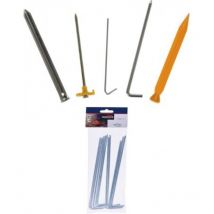 Redcliffs - 15x 10 Stück Zeltheringe Camping Befestigung für den Boden verschiedene Ausführungen