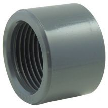 Réduction simple Male/Femelle en pvc PN16 ø a: 40mm ø b: 1''