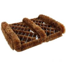 Kokos-Fußabtreter m.Seitenleisten - Redecker