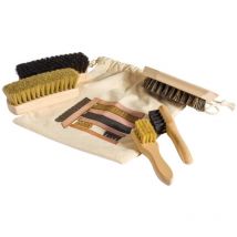 Redecker - set limpiabotas de viaje bolsa estándar bw