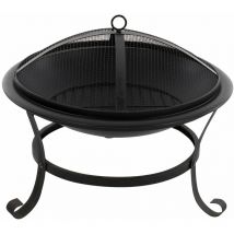 Redfire - Bol à feu Atlanta Noir Acier 51 cm 85014