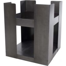 Braciere Hollola in Acciaio Grigio Redfire Grigio