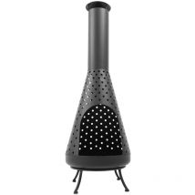Cheminée de jardin Napa Noir Redfire