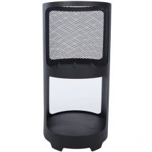 Feuerkorb Buffalo 44 x 90 cm Stahl Mattschwarz Redfire