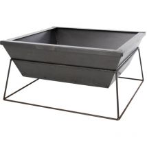 Feuerstelle Reso Industrial 60 cm auf Stahl-Untergestell - Redfire