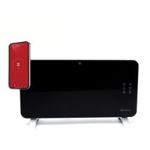 Glass Panel Heater Smart 1500w Black - Rediffusion