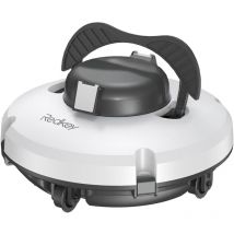 S100 Robot Piscine sans Fil,Deux Moteurs Puissants et Deux Brosses,130 Min de Nettoyage Puissant, Automatique de Stationnement, Robot De Piscine pour