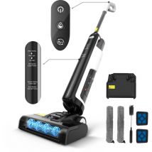 Redkey - W12 se Aspirateur Laveur 5500 Pa ,3en1 Aspirateur Nettoyeur Sans Fil Sec et Humide