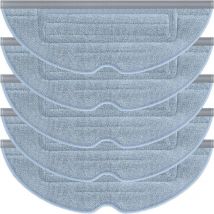 Lot de 5 Serpillères de Rechange pour Aspirateur T7plus S7,Chiffons de Nettoyage pour Aspirateur S7
