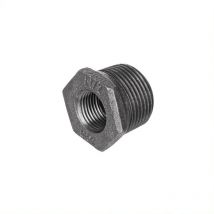 Raccord réduit mâle/femelle acier noir 1'1/4x1' - 24129S - Gebo