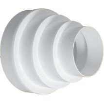 Reducción para tuberías de ventilación 80-160 mm – Plástico