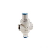 Officine Rigamonti - Réducteur de pression à piston sabo avec raccord manomètre ff