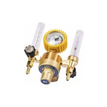RéDucteur de Pression CO2 Mig Tig DéBitmèTre Soupape de Commande RéGulateur de Gaz de Soudage Double Tube Compteur de Bulles DéBitmèTre