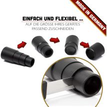 Fixedbyu - Réducteur universel Adaptateur d'aspiration pour aspirateurs Aspirateurs eau et poussière Aspirateurs multi-usages et outils électriques