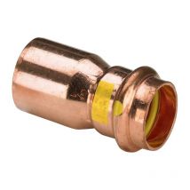 Viega Profipress g réducteur 346621 35 x 28 mm, cuivre, SC-Contur, extrémité à insérer
