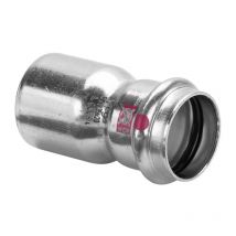 Viega - Prestabo réducteur 642761 42 x 22 mm, avec SC-Contur, en acier non allié galvanisé