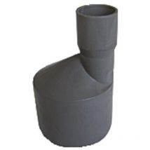 Reduction excentree pvc pour evacuation male femelle
