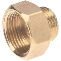 Réduction laiton Femelle 1''1/4 - Mâle 1'' – Filetage plomberie, Forme du raccord, Configuration raccord, Largeur, Longueur