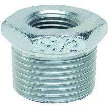 Raccord réduit mâle/femelle galva 3/4'x3/8' - 24121V - Gebo