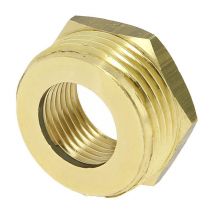 Watts - Réduction laiton 6 pans Mâle 1' Femelle 1/2
