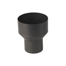 Réduction noir mat Ø180f x 80m