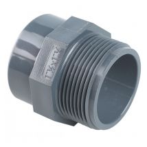 Capvert - Réduction femelle/mâle pvc - Filetage 40 x 49 - 33 x 42 mm