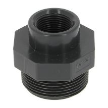 Mamelon pvc pression réduit Mâle 1'1/2 Femelle 3/4